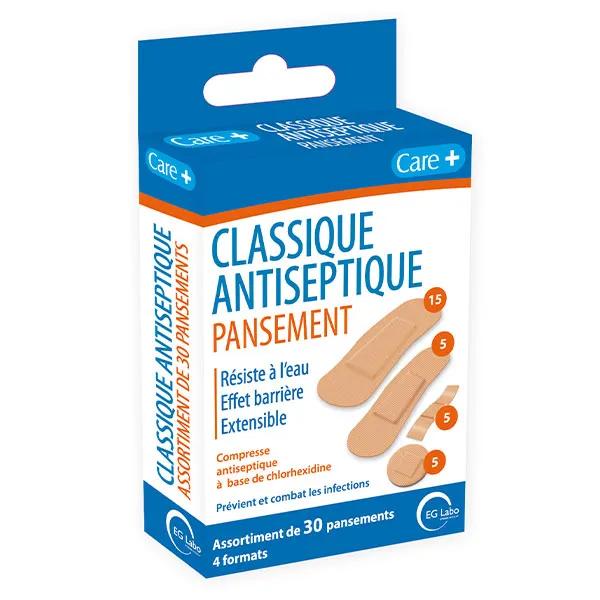 Care + Pansements classiques antiseptiques - 15 unités