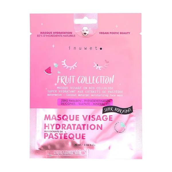Inuwet Masque Bio Cellulose Fruit Collection Hydratation Pastèque 30ml
