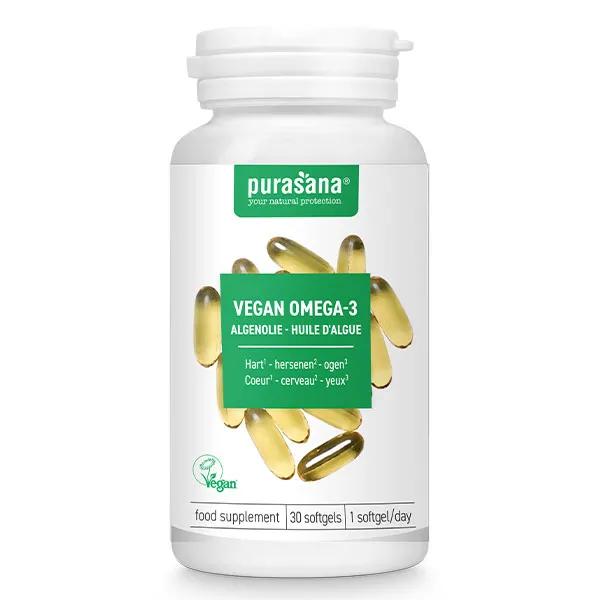 Purasana Vegan oméga-3 - 30 gélules - 1080 mg