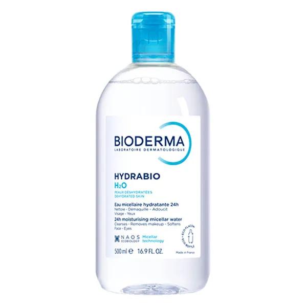 Bioderma Hydrabio H2O Eau Micellaire Hydratante Peaux Déshydratées 500ml