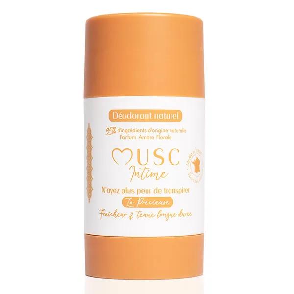 Musc Intime Amber Flower - La précieuse Déodorant 50g