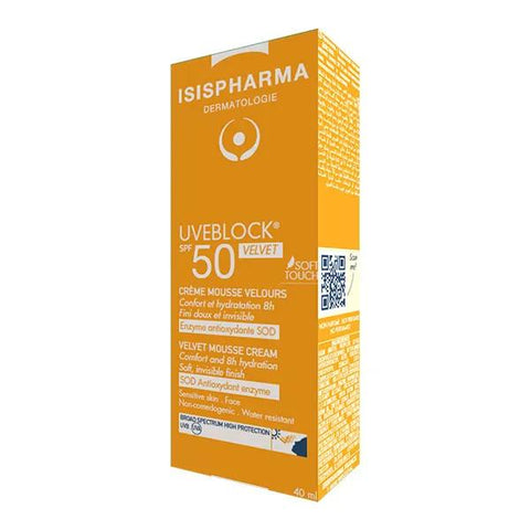 Isispharma Uveblock Velvet SPF 50 (40 ml)