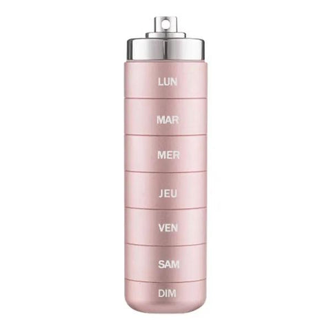 Horizane Santé Plic - Reise-Pillenbox aus Metall - Pink