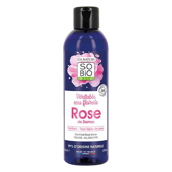 Léa Nature So Bio Etic, Eau florale de rose de Damas bio, 200ml