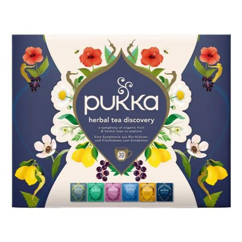 Pukka Bio-Bambus-Geschenkset „Entdeckung“ (42 Beutel)