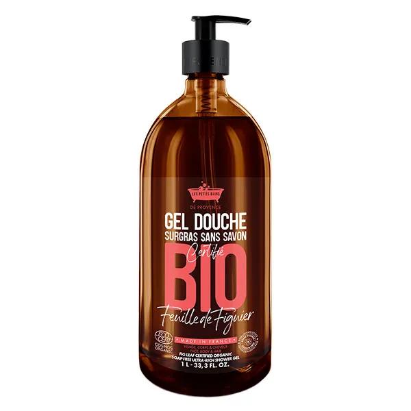 Les Petits Bains de Provence Gel douche surgras sans savon BIO Feuille de figuier (1L)