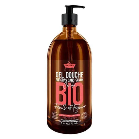 Les Petits Bains de Provence Gel douche surgras sans savon BIO Feuille de figuier (1L)