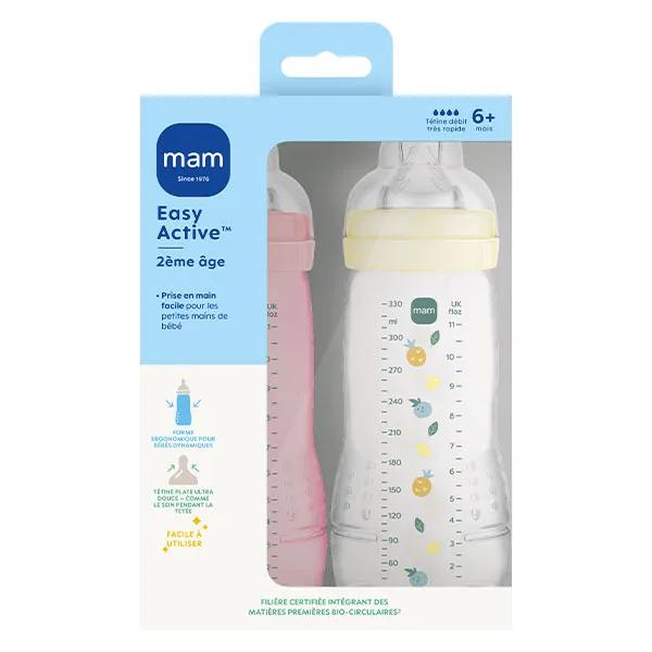 MAM Biberon Easy Active Color Berry (2 x 330 ml)