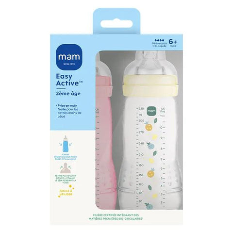 MAM Biberon Easy Active Color Berry (2 x 330 ml)