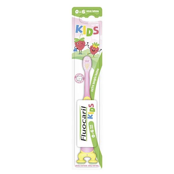 Fluocaril Kids 0-6 ans Brosse à dents manuelle extra-souple