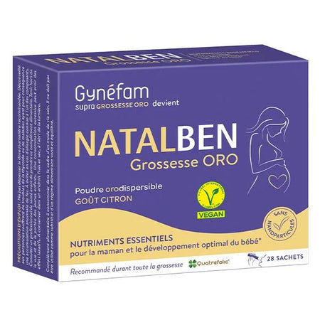 Natalben Grossesse Oro 28 sachets de poudre orodispersible 1 mois