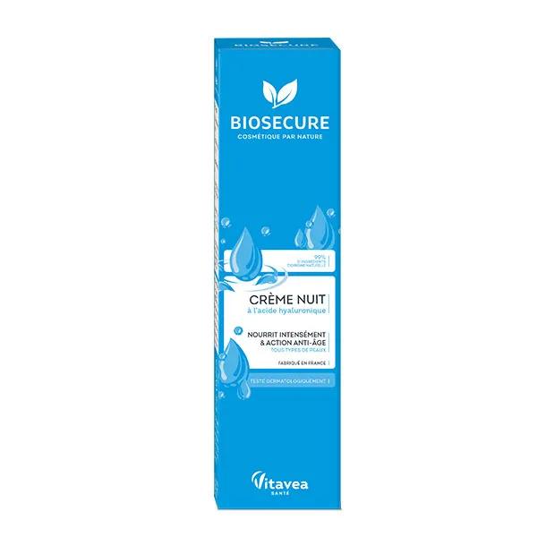 Biosecure Crème nuit acide hyaluronique (50 ml)
