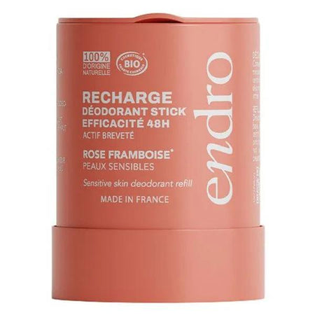 Endro Recharge Déodorant Stick Rose Framboise (50 g)