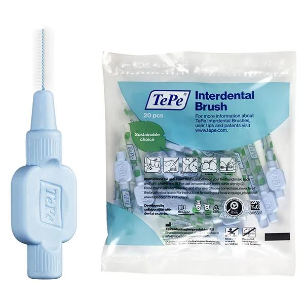 Brossettes Interdentaires TePe Extra-souples Bleu
