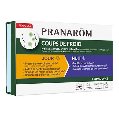 Pranarôm -Aromaforce Erkältung - Tag/Nacht - 15 Kapseln