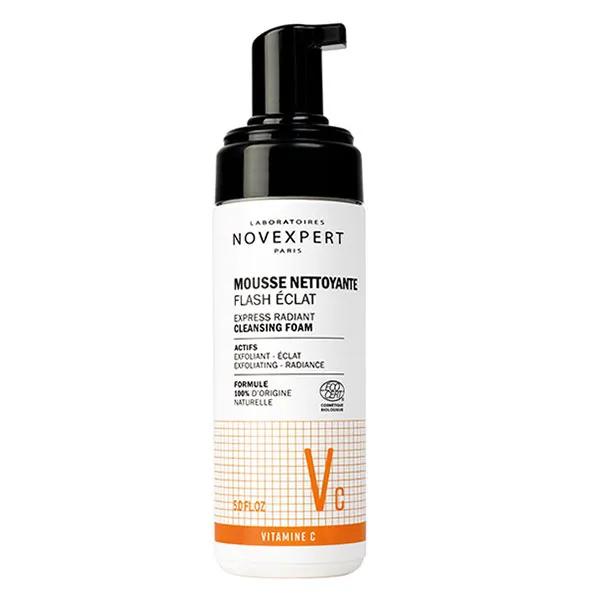 Novexpert Vitamine C Mousse Nettoyante Flash Éclat 150ml