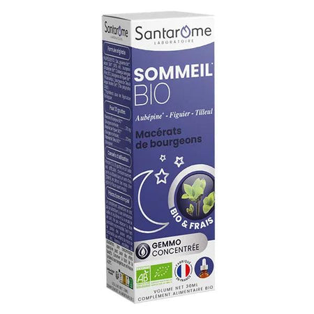 Santarome Bio - Tri Complexe de Bourgeons Sommeil Bio - Flacon de 30ml