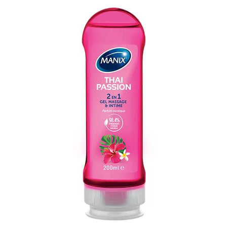 Manix Massage Thai Passion gel de massage 2 en 1 parfum exotique (200 ml)