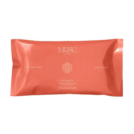 Musc Intime Hot Peach Lingettes intimes 30 lingettes