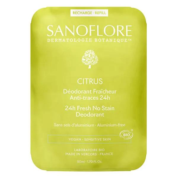 Sanoflore Recharge déodorant Citrus 24h 50 ml