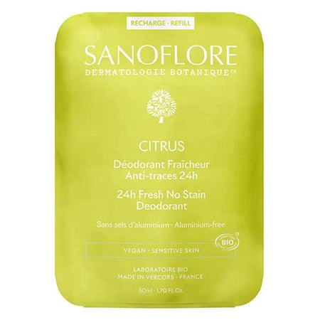 Sanoflore Recharge déodorant Citrus 24h 50 ml