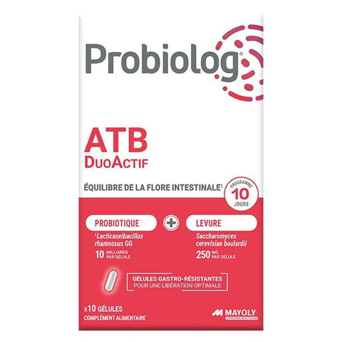 Probiolog® Atb duo actif 10 gélules