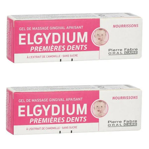 Elgydium Duo Gel premières dents - 2x15ml