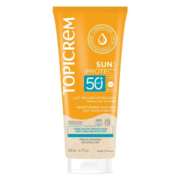 Topicrem Sun Protect Lait Solaire Hydratant SPF50+ 200ml