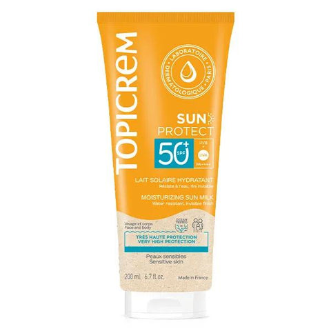 Topicrem Sun Protect Feuchtigkeitsspendende Sonnenmilch SPF50+ 200ml