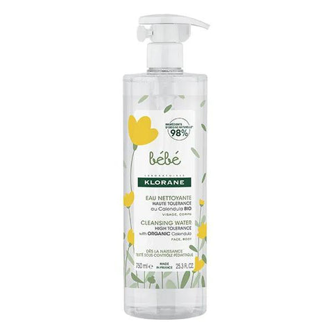 Klorane Baby Reinigungswasser ohne Abspülen 750 ml
