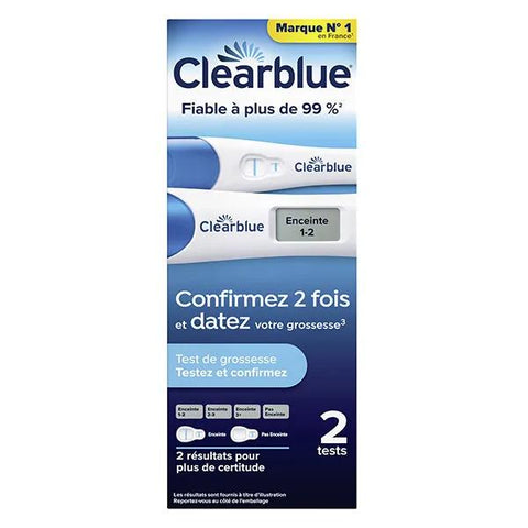 Clearblue Schwangerschaftstest Digital Ultra-Früh 2 Stück