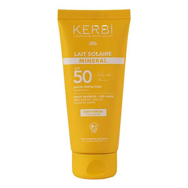 Kerbi Lait solaire SPF50 sans parfum 6mois 100g