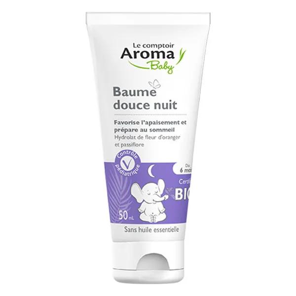 Le Comptoir Aroma Baume Relaxant Douce Nuit Bébé Certifié Bio 50ml