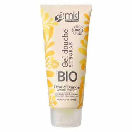 MKL Gel Douche BIO Fleur d'Oranger, cheveux, visage et corps 200ml