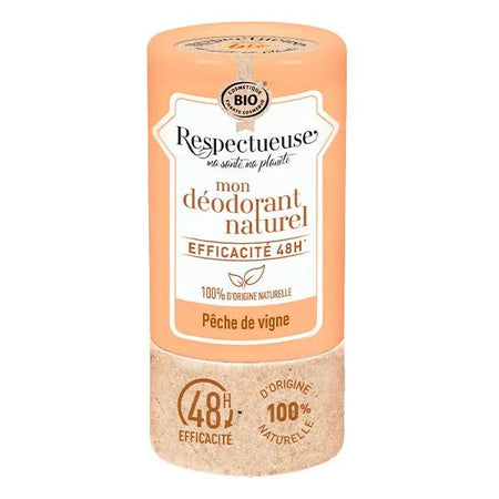 Respectueuse Déodorant naturel Pêche de Vigne