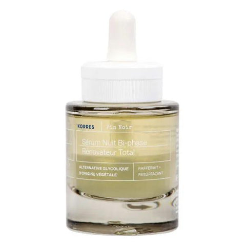 Korres Pin Noir Sérum nuit bi-phase Rénovateur Total (30 ml)
