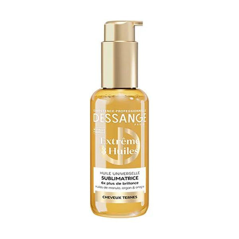 Dessange Extrême 3 Huiles Huile Sublimatrice Universelle Cheveux Ternes 110 ml