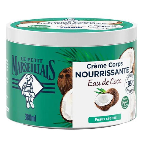 Le Petit Marseillais Nährende Körpercreme – Kokosnusswasser — 380 ml