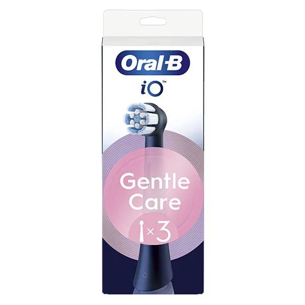 Oral-B iO Gentle Care Lot de 3 Brossettes noires