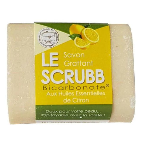 La compagnie du bicarbonate Kratzseife "le scrubb" Bicarbonat und Zitrone Äth. Öl 100 g