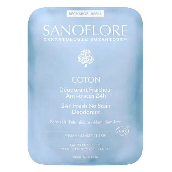 Sanoflore Recharge déodorant Coton 24h (50 ml)