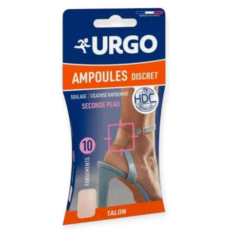 Urgo Blister Plasters Ultra-Discreet Medium, 10 dressings