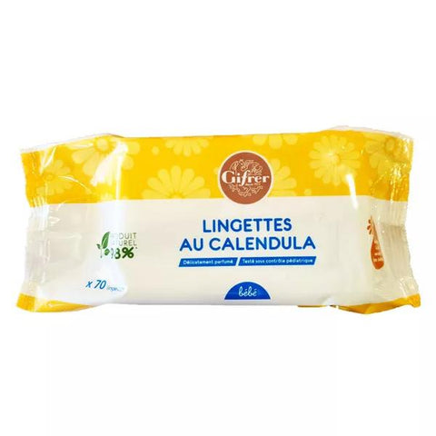 Gifrer Baby Wipes with Calendula 70 units