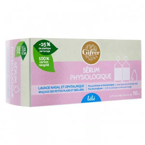 Gifrer Physiological Saline Solution 10ml 24 single doses