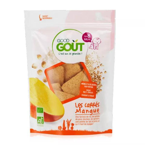 Good Goût Bio Kekse Quadratisch Mango +8m 50g