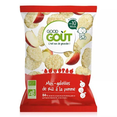 Good Goût Mini-Reiswaffeln mit Apfel ab 10 Monaten Bio 40g