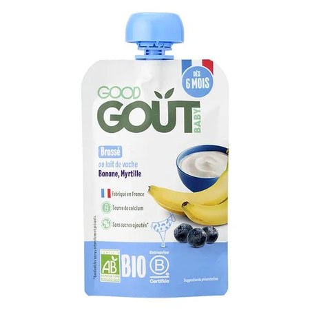 Good Gout Brassé Banane Myrtille (90 g)