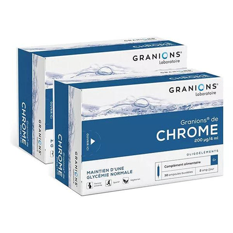 Granions Chrom 2 x 30 Ampullen-Packung