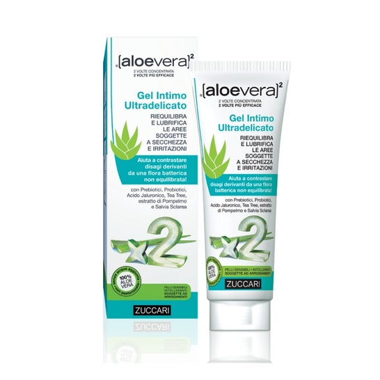 Zuccari Aloevera2 gel intime ultra-délicat (80 ml)