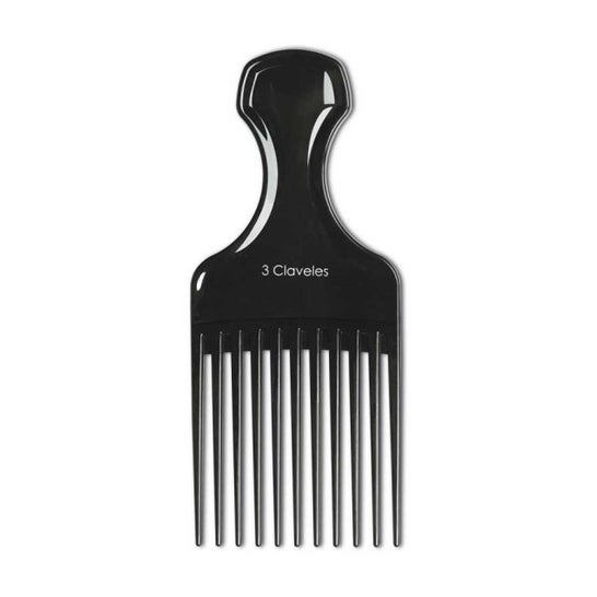 3 CLAVELES Peigne Afro 16,5 cm